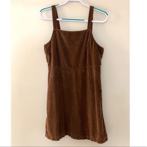 American Eagle Corduroy Pinafore Dress